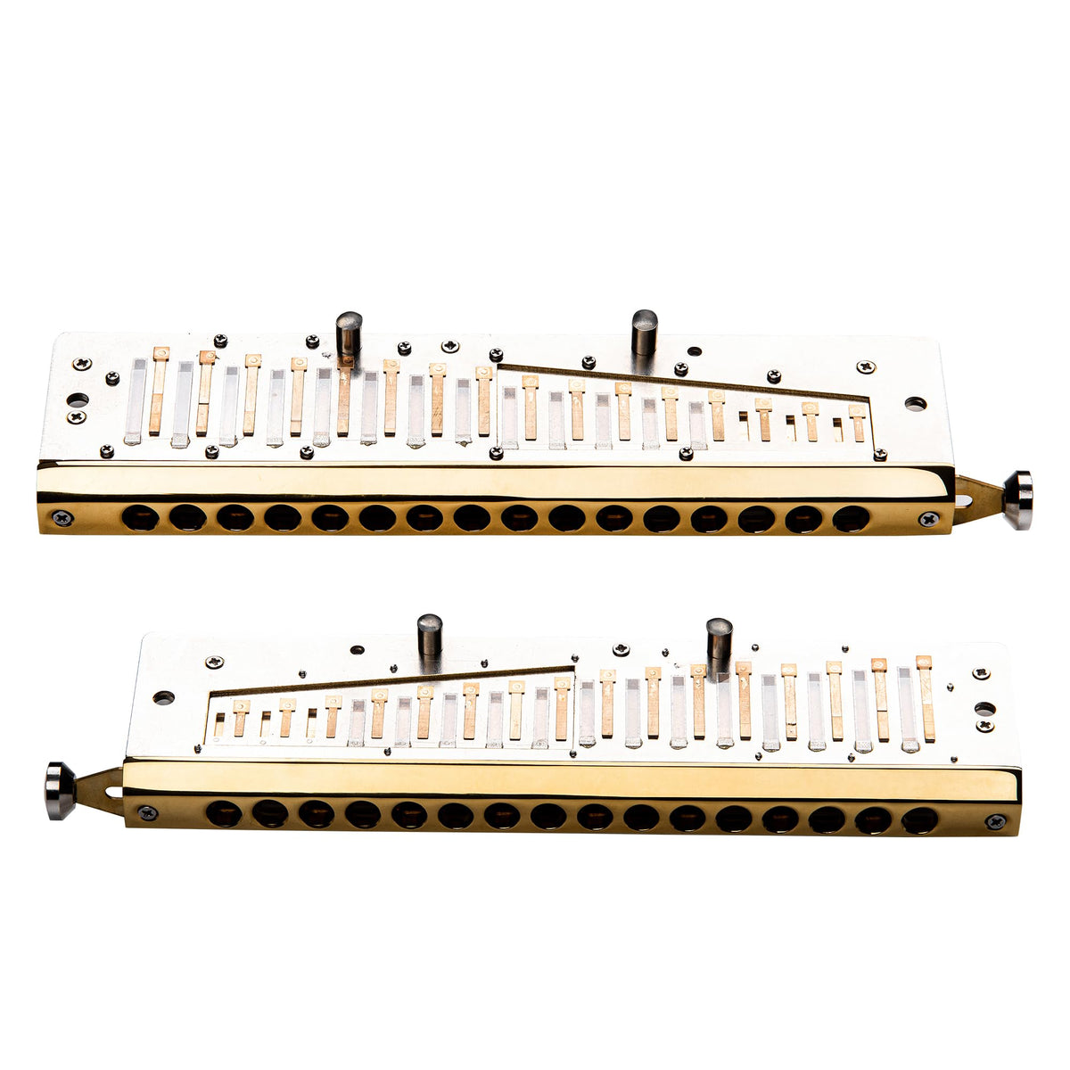 East top Upgrade Rhapsody Chromatic Harmonica 16 Hole 64 Tone Key of C