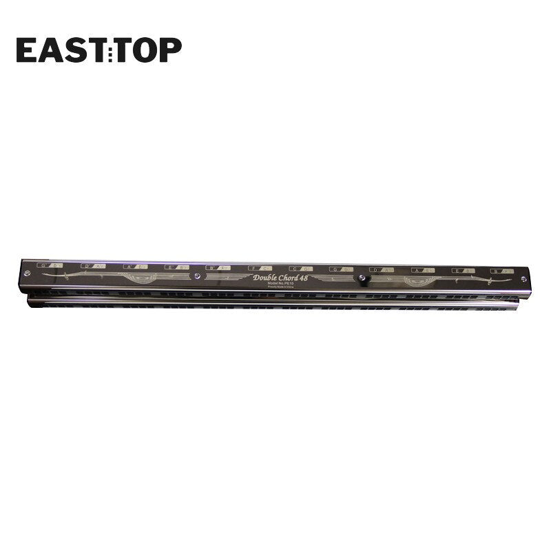 EASTTOP PE10 Harmonica 48 Long Chord Adult Band Group Professional Performance Playing Instruments（PE10） - Easttop harmonica