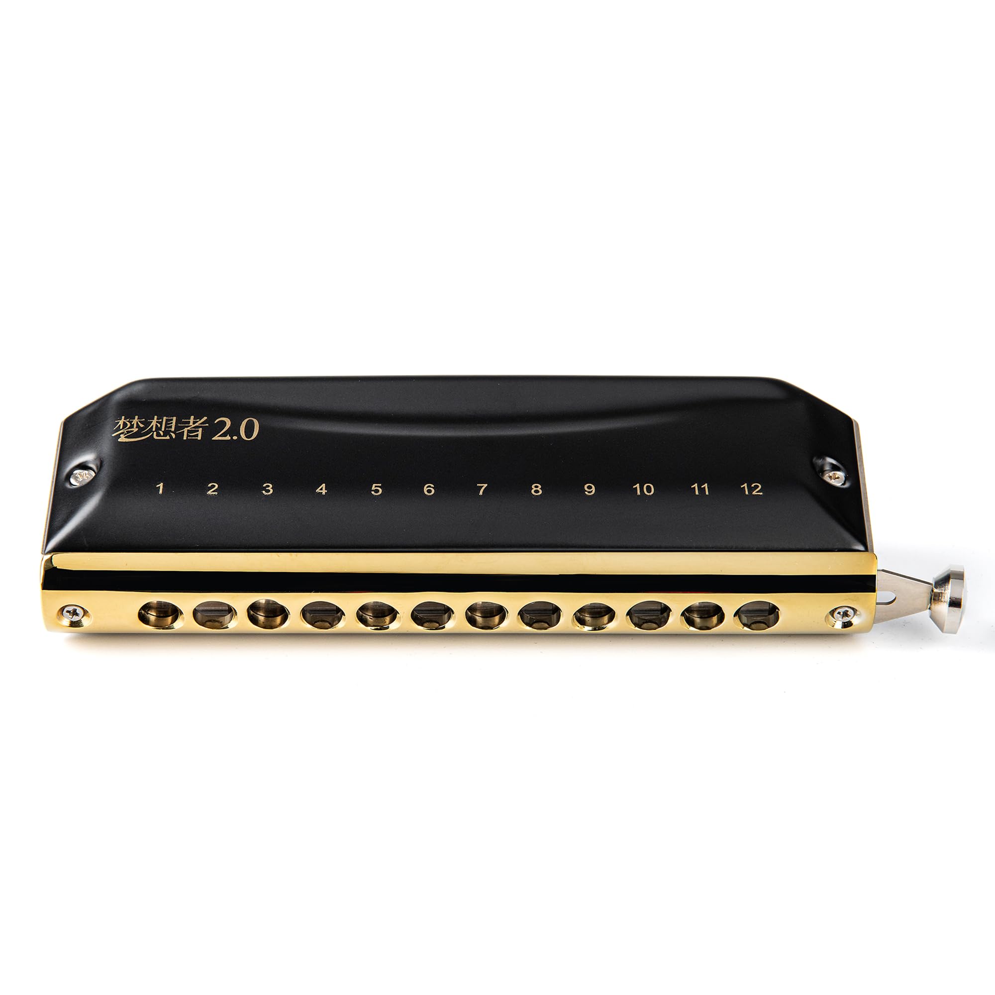 EASTTOP 12Hole Updated Version Chromatic Harmonica Key C Mouth Organ Harmonica(T1248-2.0) - Easttop harmonica