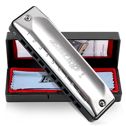 EAST TOP Harmonica, Diatonic blues harp harmonica,Major 12 Keys Availa Easttop harmonica