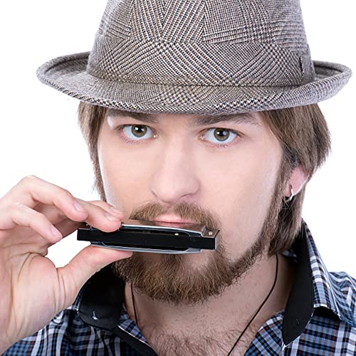 EAST TOP Harmonica, Diatonic blues harp harmonica Key of C for Adults and Students witn Smooth Rounded Edges (T002-C) - Easttop harmonica