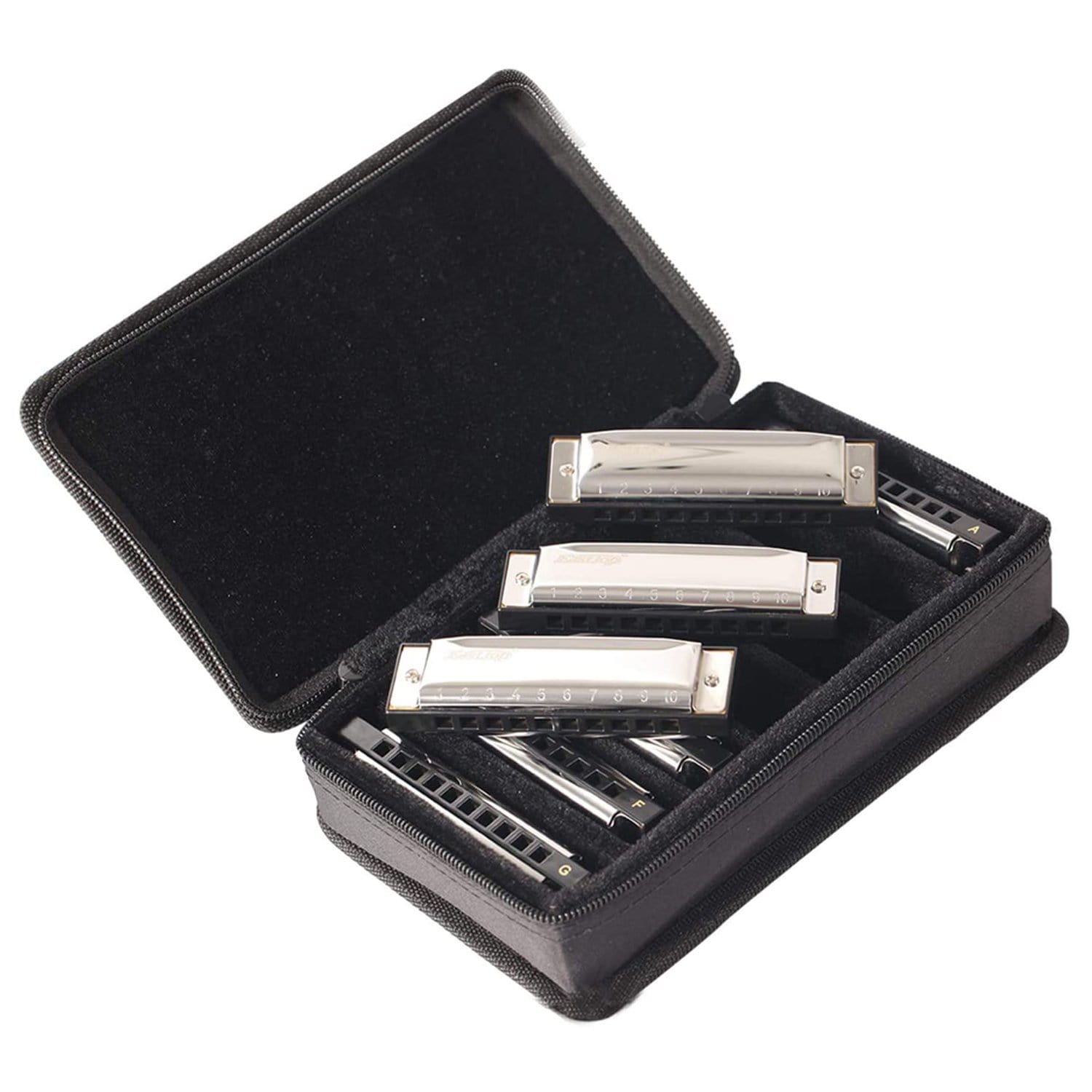 East top 10 Holes 20 Tones Blues C Diatonic Harmonica, Harmonica C For Adults, Beginners, Professional player and Students - Easttop harmonica