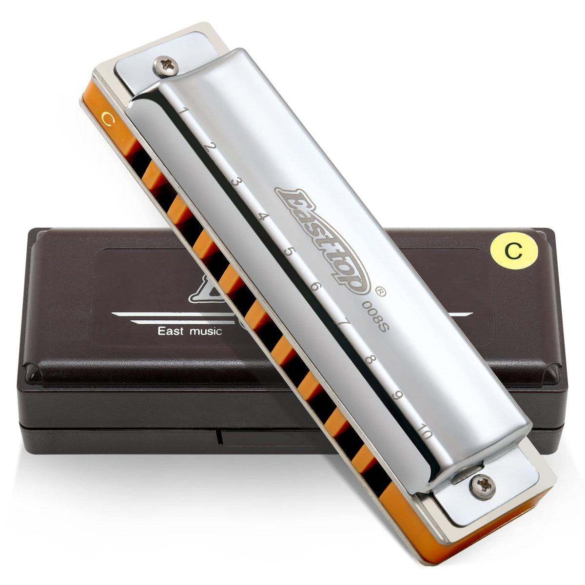 East top Harmonica, Advanced Diatonic Harmonica,Major 12 Keys Availabl ...