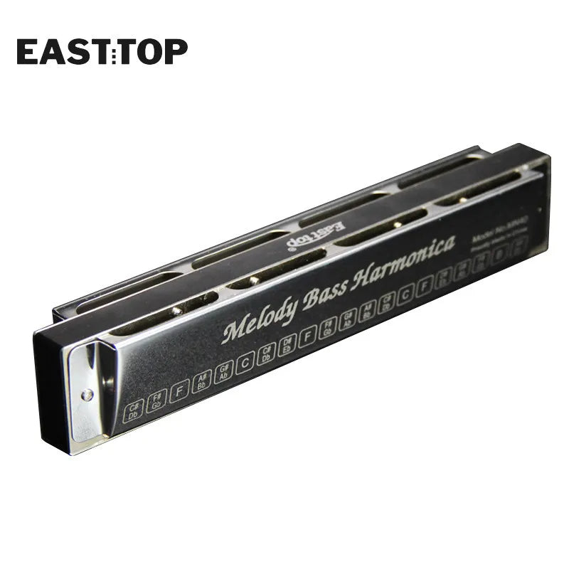 EASTTOP T1-1S Melody Bass Harmonica Musical Instruments Pocket Harmonica For Adults Kids Players( MN40)