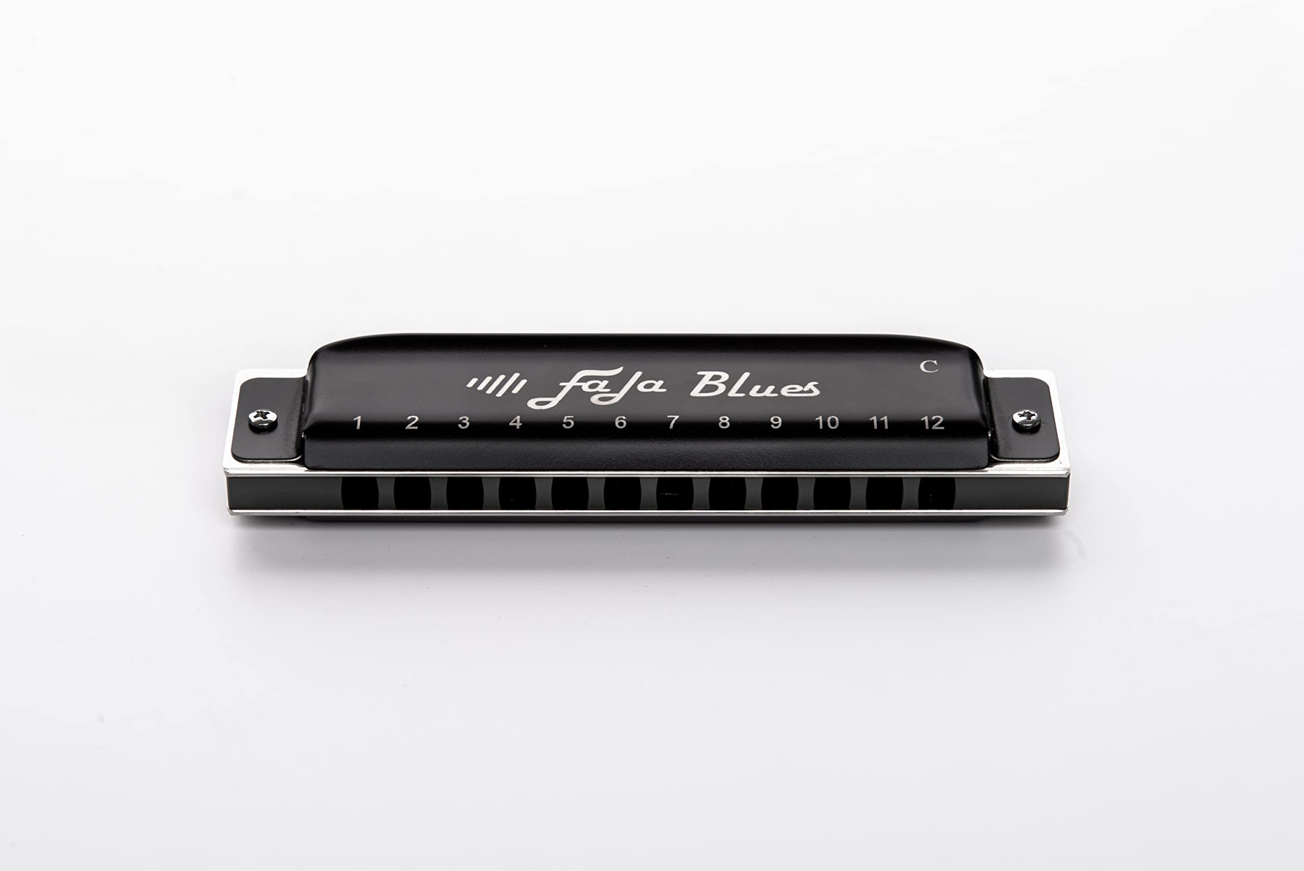 EASTTOP New Model FALA Blues Harmonica 12 Hole Professional Blues Harmonica Aluminum Comb, Key of C, Everyone Can Bend（fala blues）