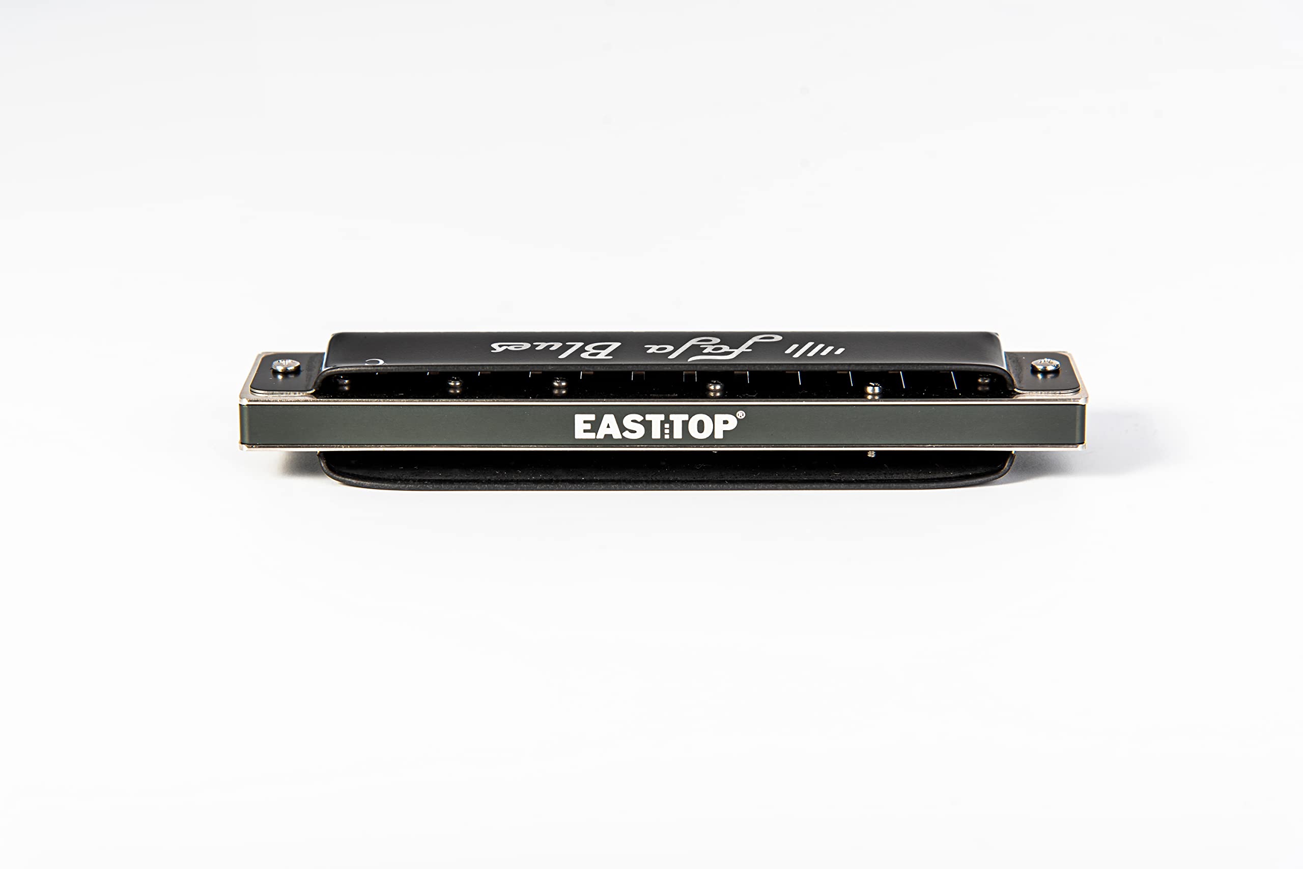 EASTTOP New Model FALA Blues Harmonica 12 Hole Professional Blues Harmonica Aluminum Comb, Key of C, Everyone Can Bend（fala blues）