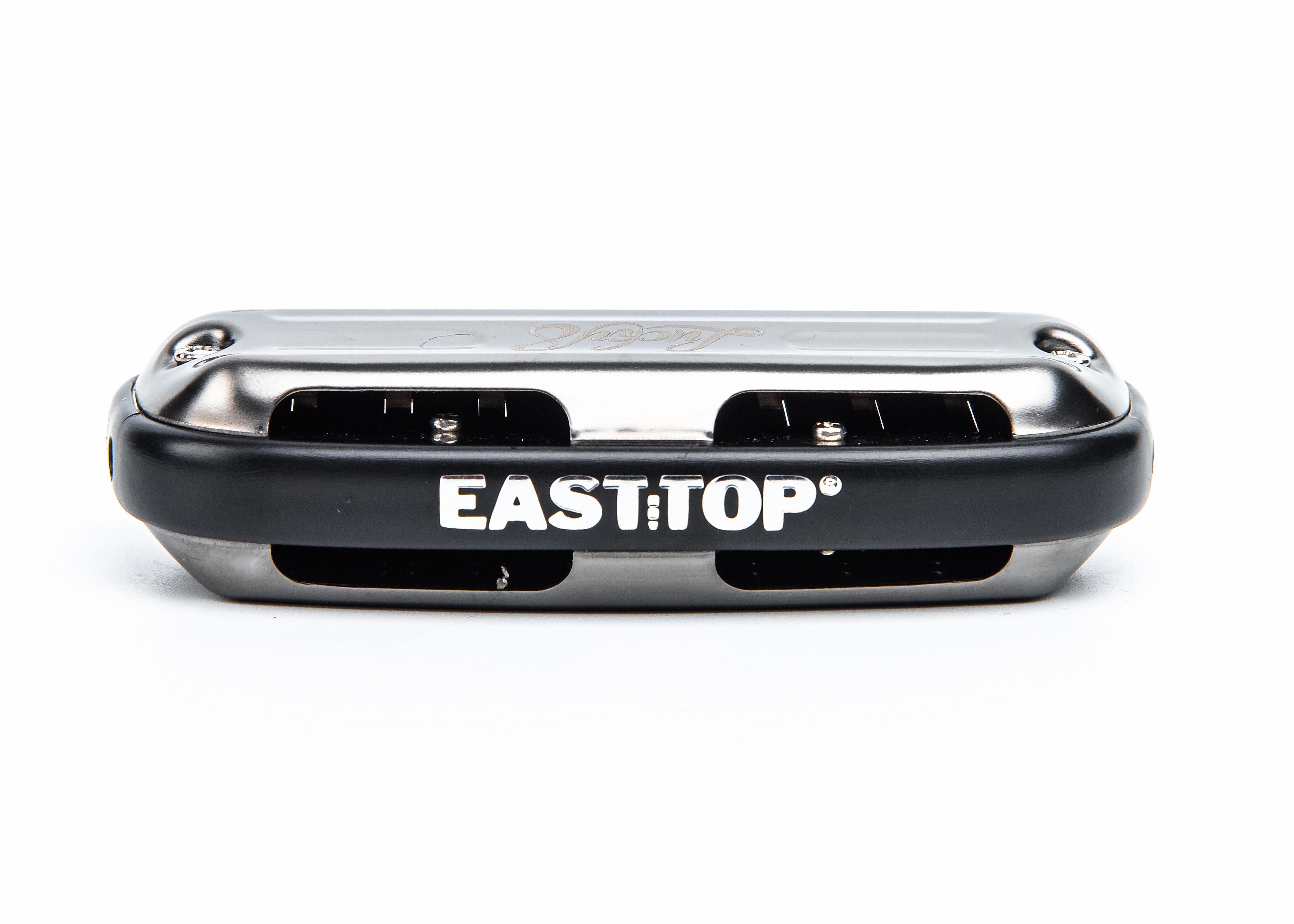 Easttop Lucky 8 Blues/POP Tuning Harmonica, 8 Holes, Major Keys Available,Perfect for Students, Beginners, Professionals, Gift (L8)