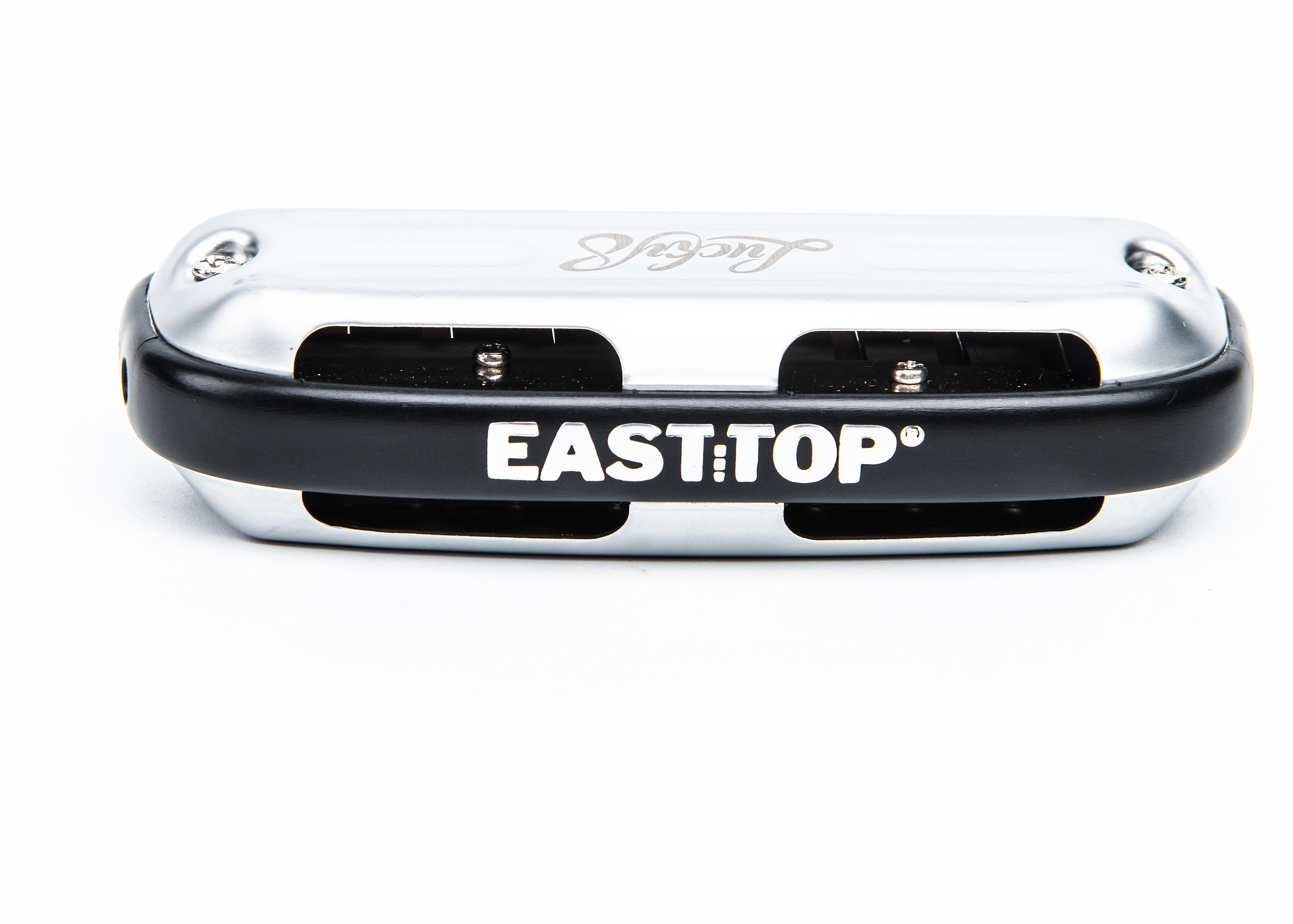 Easttop Lucky 8 Blues/POP Tuning Harmonica, 8 Holes, Major Keys Available,Perfect for Students, Beginners, Professionals, Gift (L8)