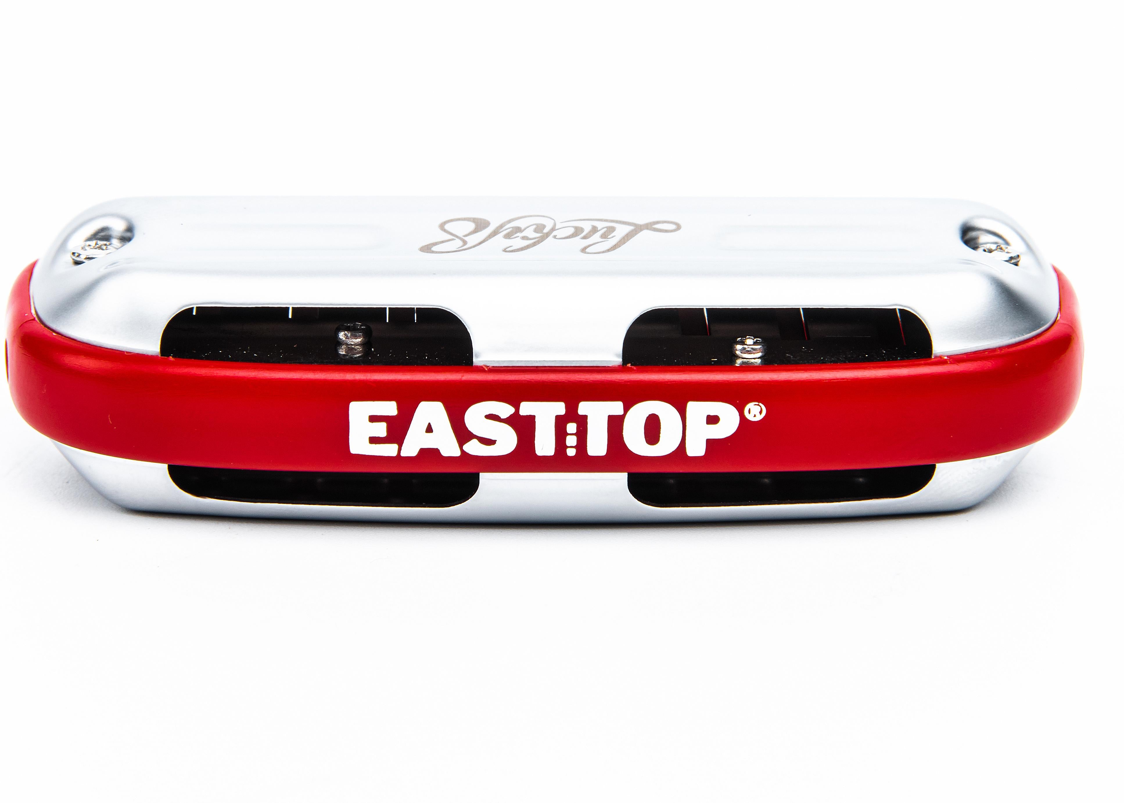 Easttop Lucky 8 Blues/POP Tuning Harmonica, 8 Holes, Major Keys Available,Perfect for Students, Beginners, Professionals, Gift (L8)