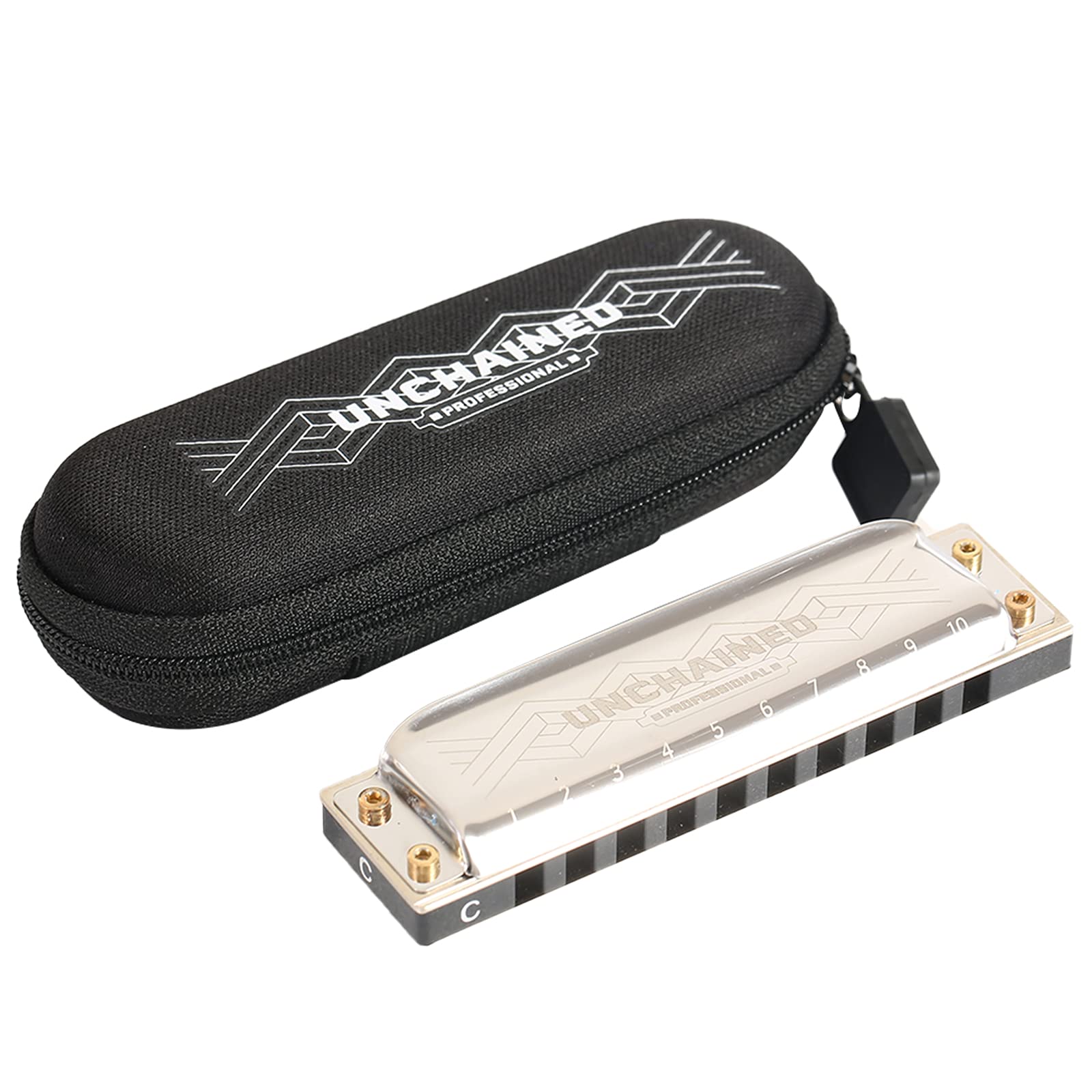 East top Diatonic Harmonica Key of C, 10 Holes 20 Tones ,Organ Blues Harmonica For Adults, Beginners, Professionals and Students(PRO60) - Easttop harmonica