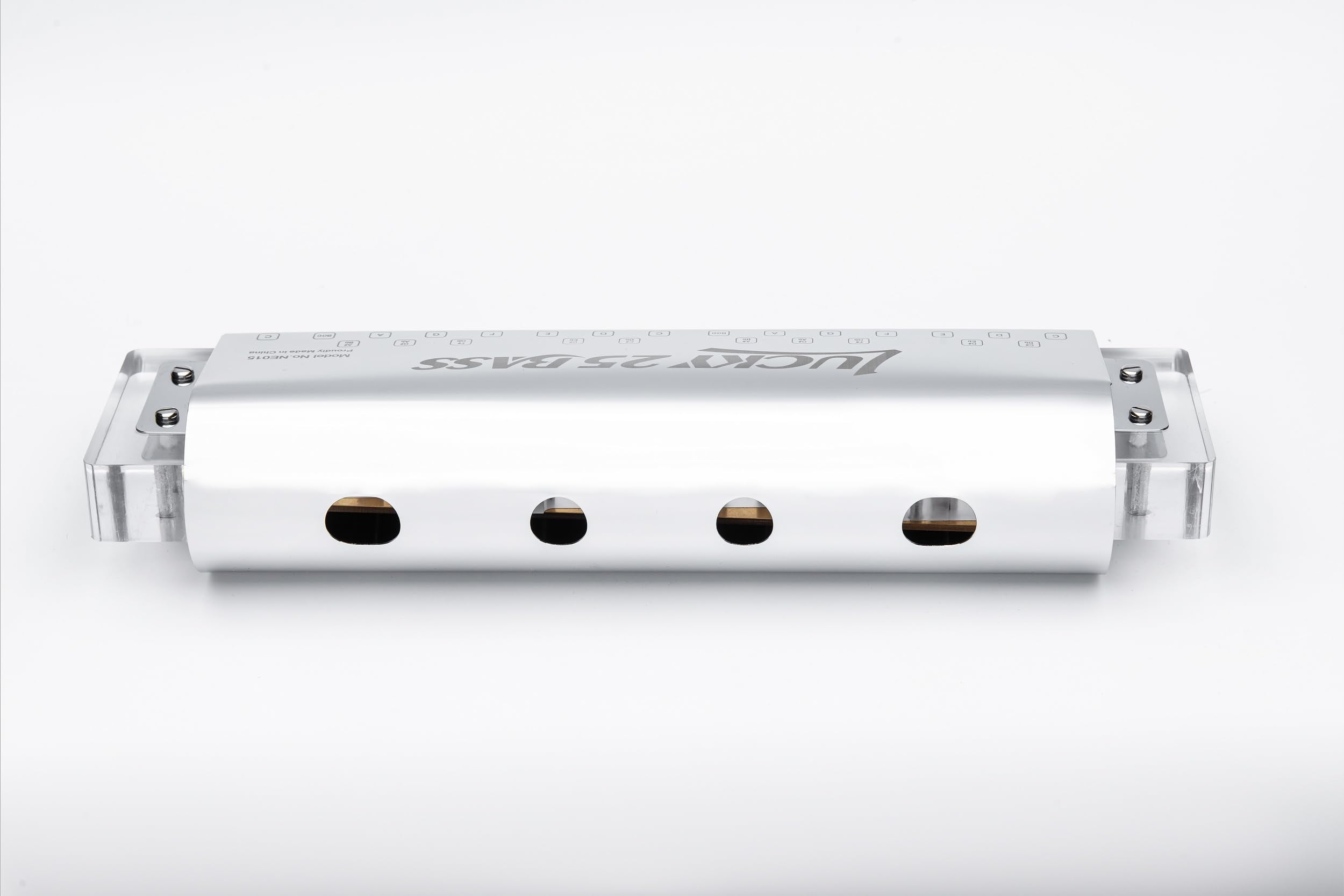 EAST TOP Upgrade Bass Harmonica Lucky 25 BASS Mouth Organ For Adults, Professional Band Players and Students(NE015)