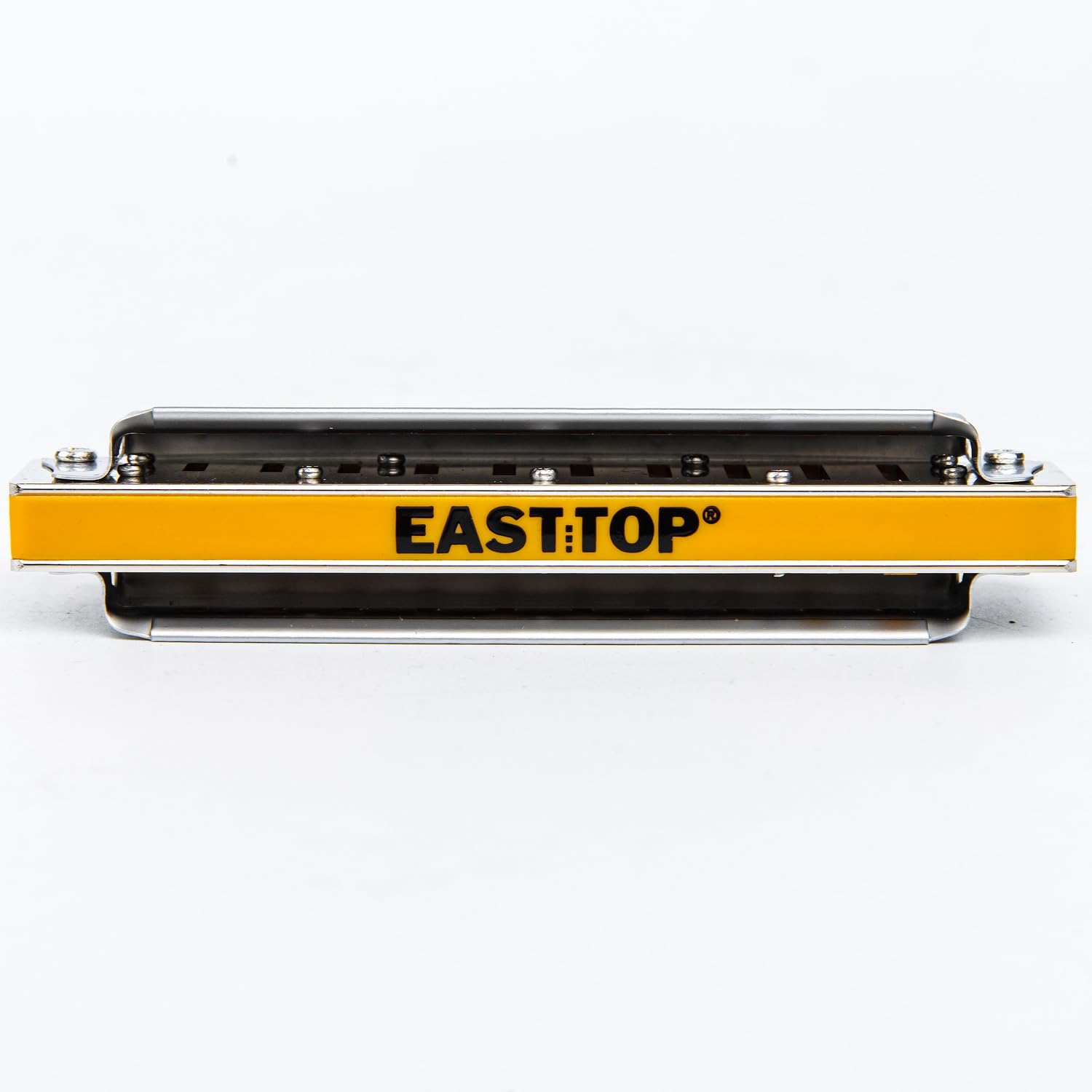 East top Upgrade Diatonic Blues Harmonica,10 Hole Diatonic Blues Harp,Major 12 keys available,Blues Player 2.0 Mouth Organ Harmonica, Deluxe Harmonicas For All Levels, Professionals and Students(PR020 2.0 Silver)