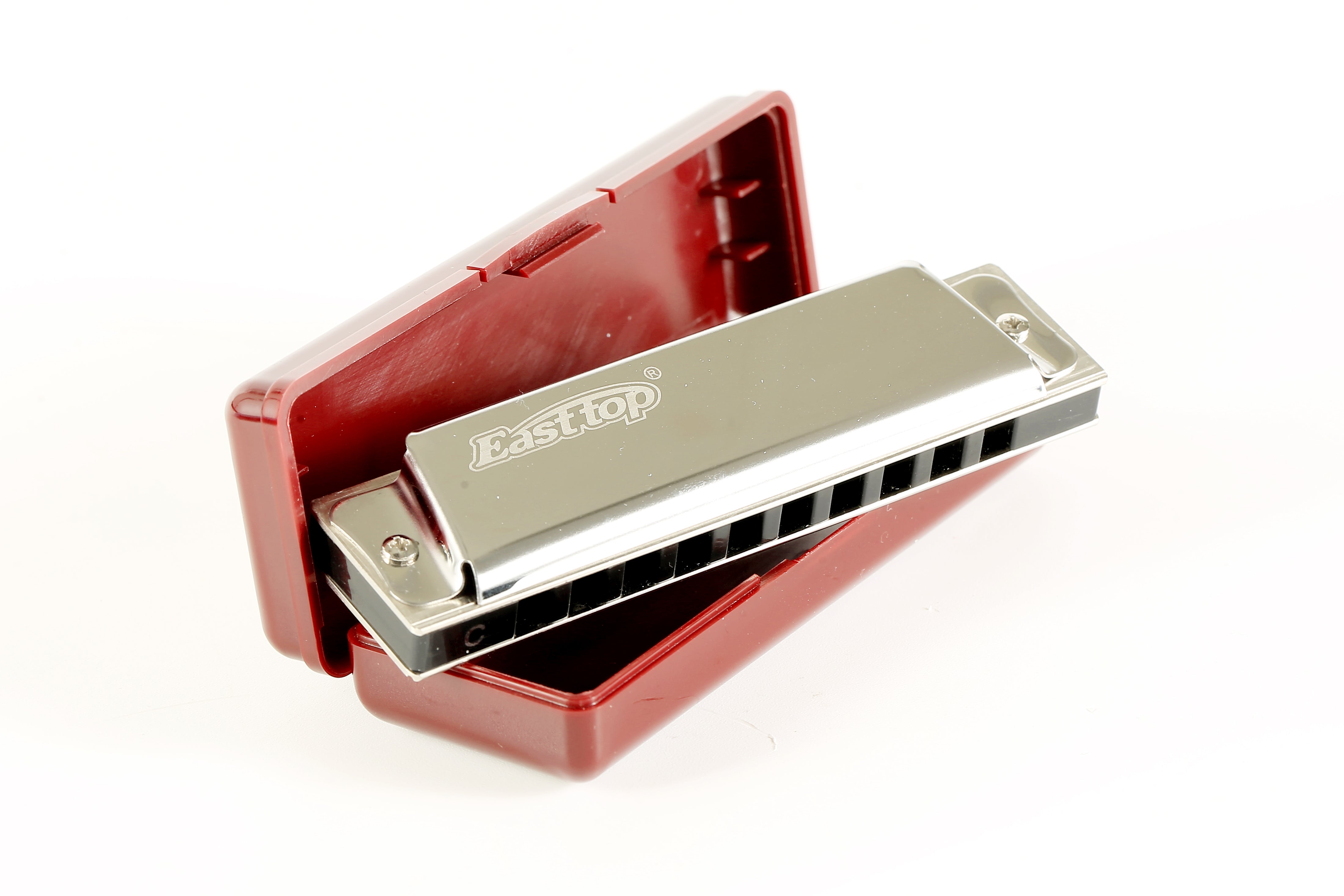 East top 10 Holes 20 Tones Blues C Diatonic Harmonica, Harmonica C For Adults, Beginners, Professional and Students - Easttop harmonica