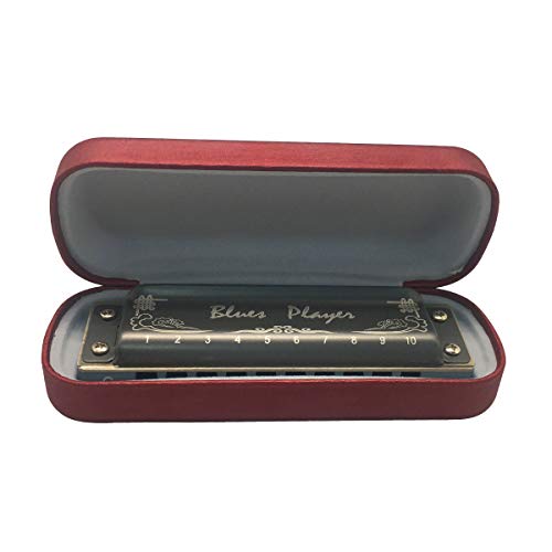 Harmonica Chromatique EastTop 16 Trous 48 Tons - Clé De Do (C) - Pour Adultes Et Étudiants - Professionnel