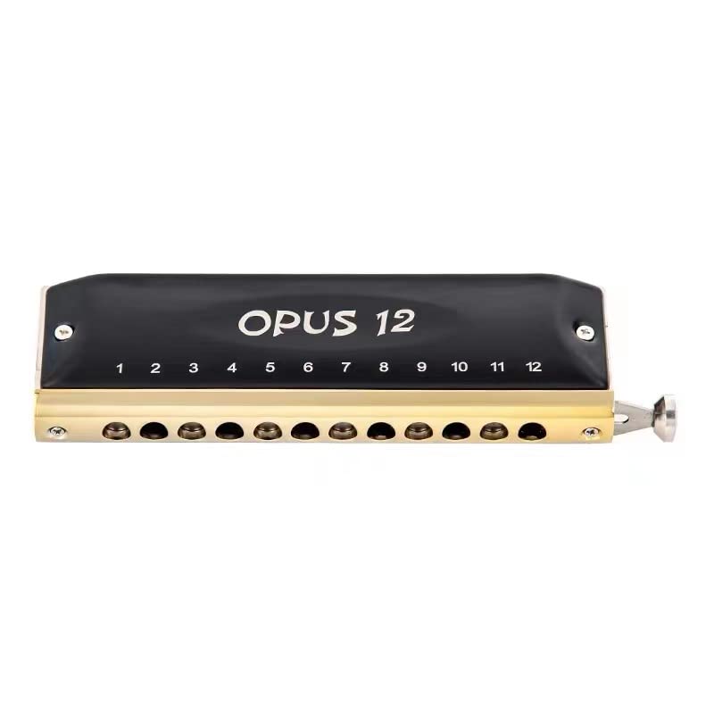 East top New Chromatic Harmonica Key of C, OPUS 12 Holes 48 Tones Chromatic Mouth Organ Harmonica For Adults, Professionals and Students - Easttop harmonica