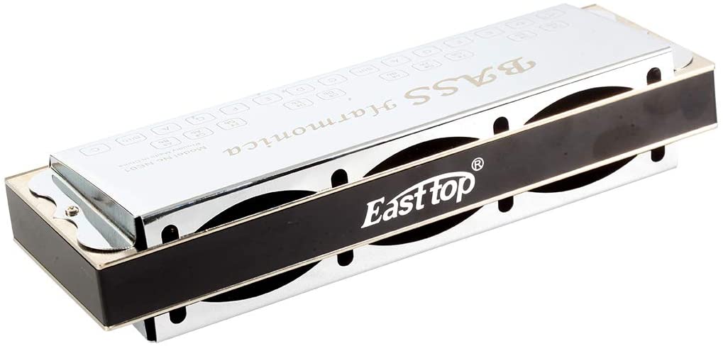 East top Upgrade Bass Harmonica For Adults, Professional Band Players and Students - Easttop harmonica
