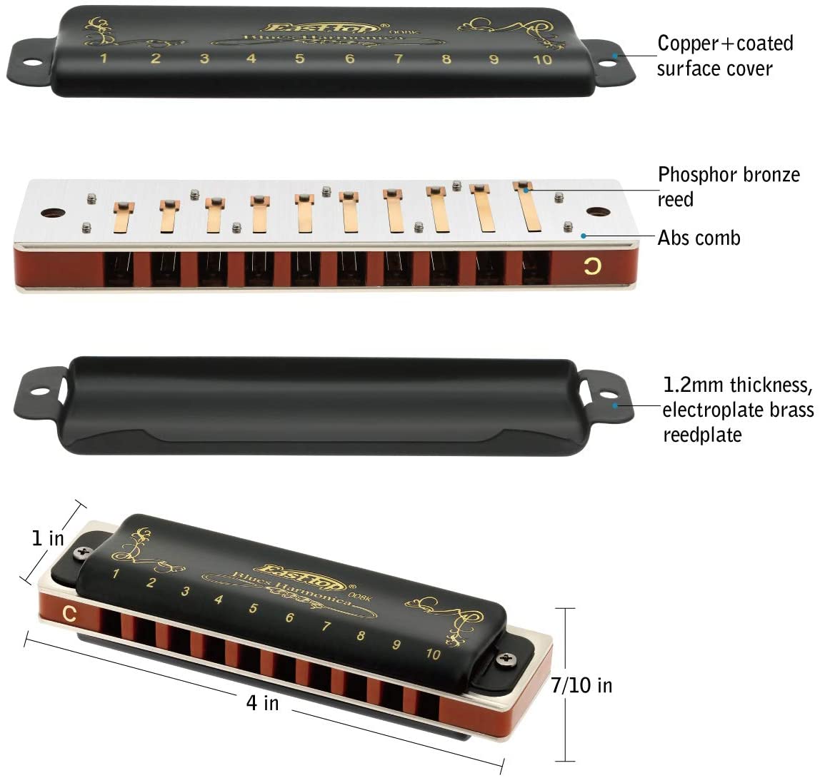  harmonicas for adults Diatonic Harmonica 10 Holes 20