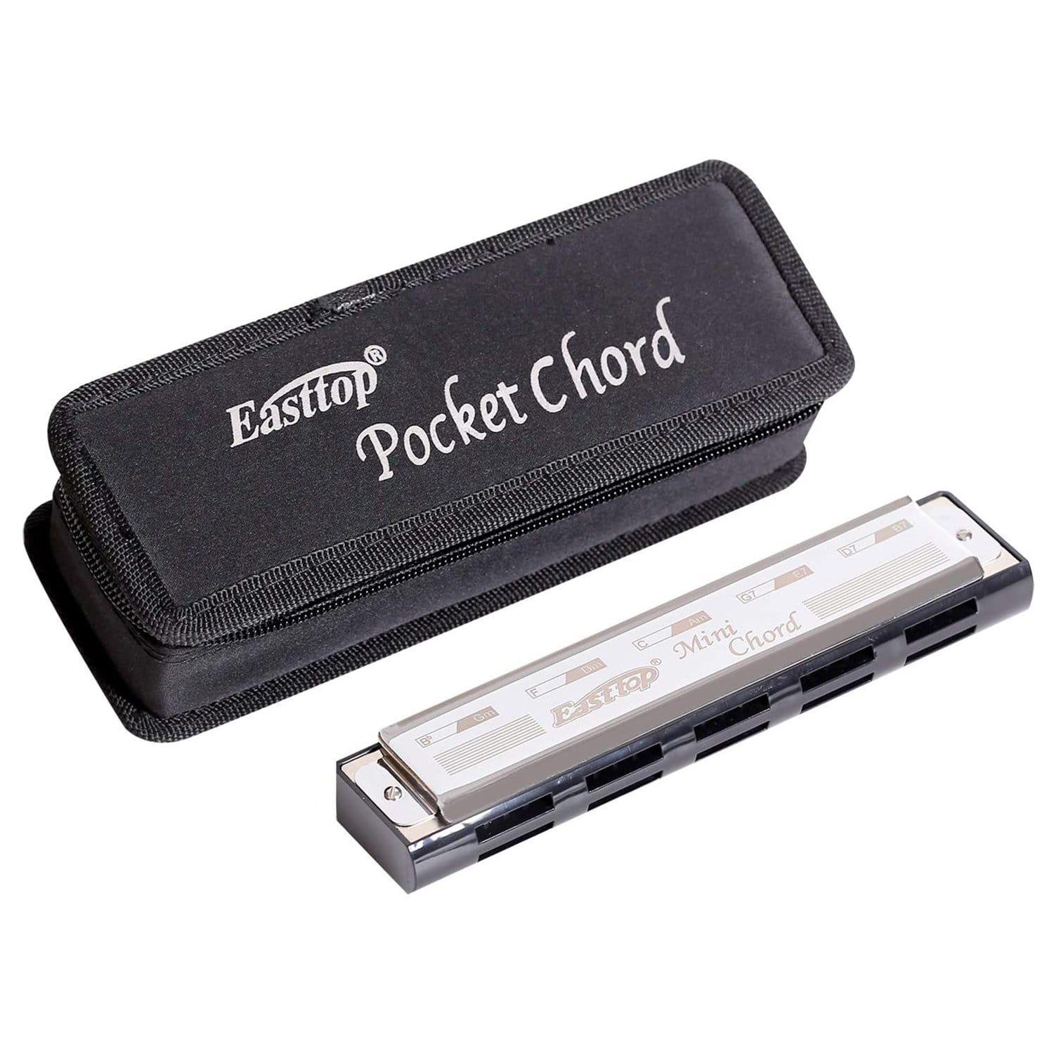 East top Professional Mini Chord Harmonica, Orchestral harmonica for Adults, Band Players and Students - Easttop harmonica